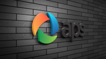 Wall 3D logo mockup free psd template download