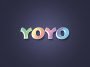 YOYO 3D text effect free download