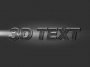 3D text effect photoshop psd free download