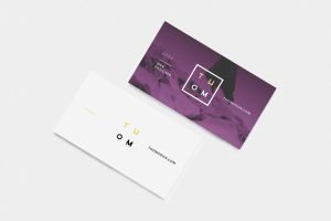 Free business card mockup