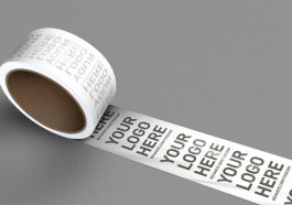 Tape logo mockup