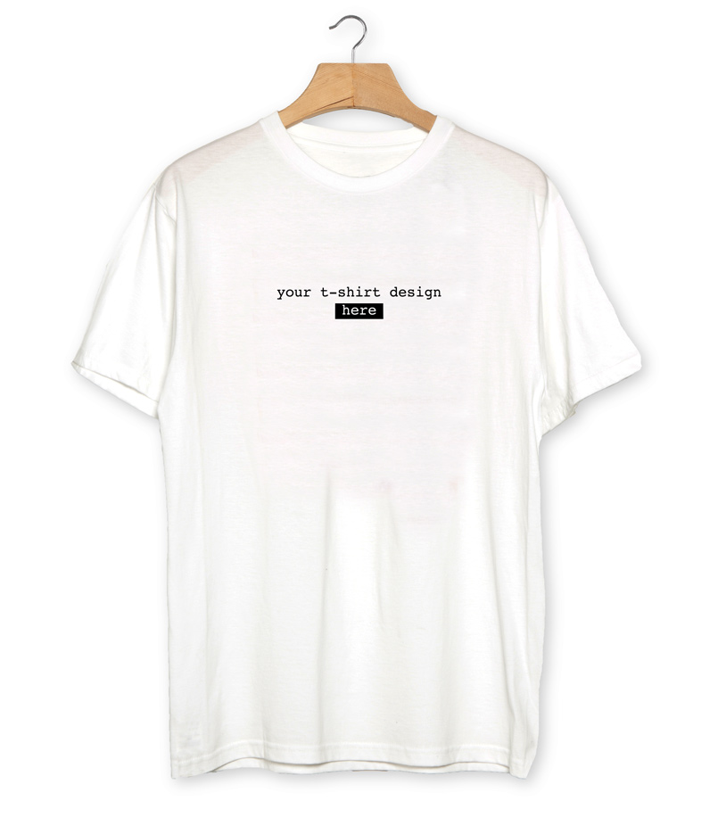 White T-Shirt MockUp PSD Template