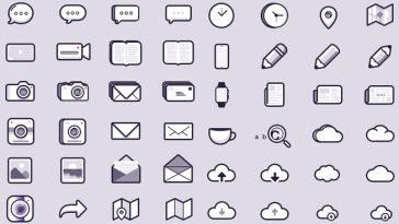 Free icons PSD