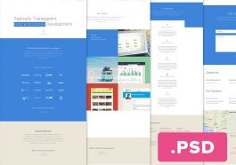 Free Web Design PSD templates