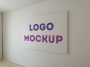 office wall free logo mockup