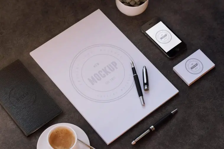 stationary mockup free download