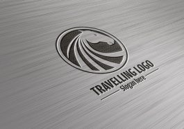 stone engraved logo mockup