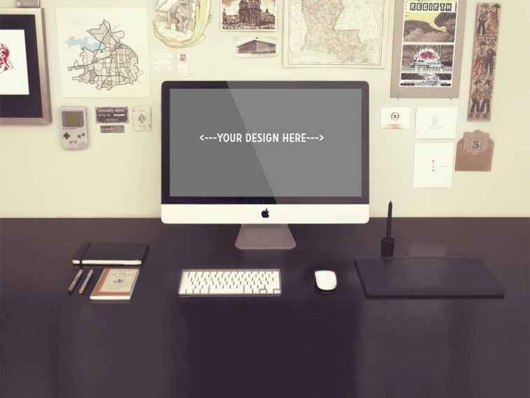 free imac mockup