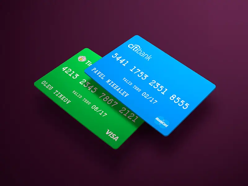 Download Free Credit Card MockUp PSD