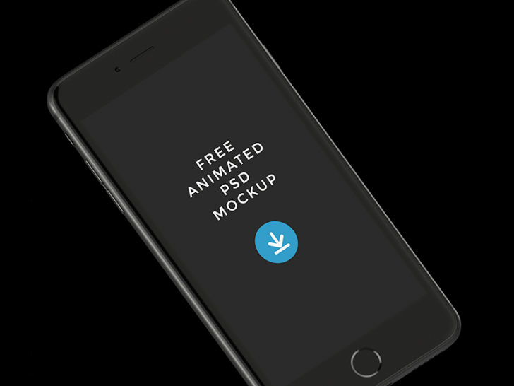 Free Animated iPhone MockUp