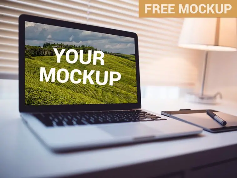 free macbook pro mockup