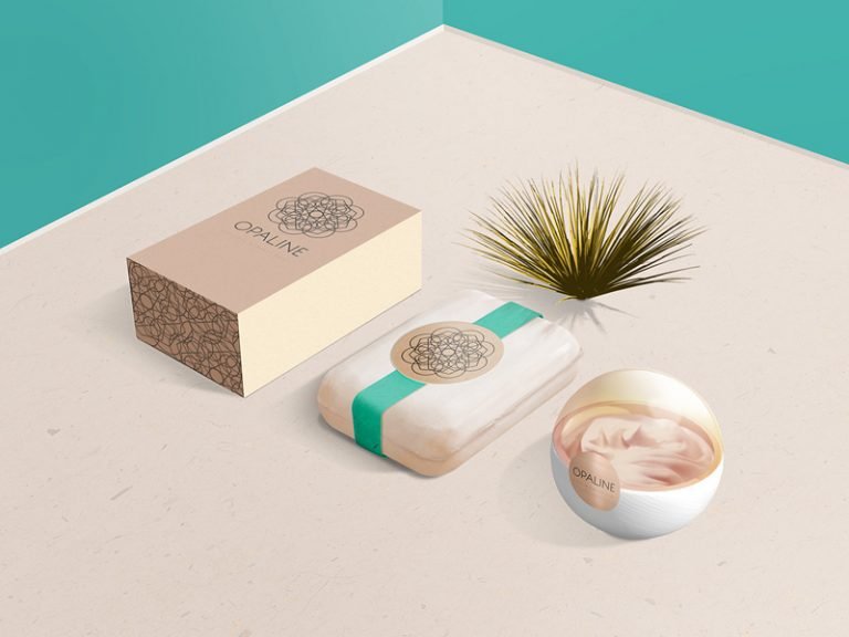 Download Free Cosmetic Box MockUps