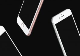 floating iphone mockup template