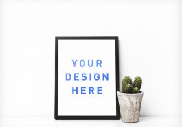 poster frame mockup
