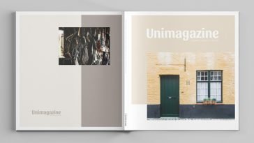 square magazine mockup