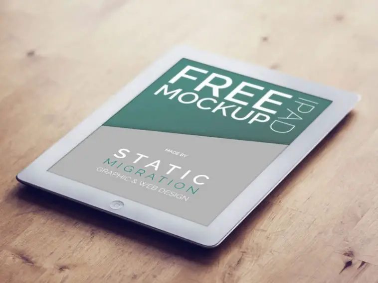 free ipad mockup