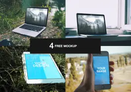 iphone ipad macbook mockup free download