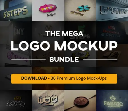 Download Brick Wall 3D Logo MockUp