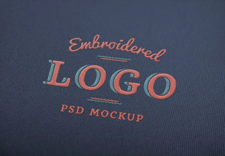 Embroidered Logo MockUp