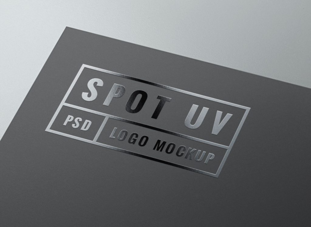 Download Spot UV Logo MockUp
