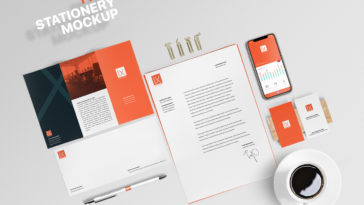 free stationery mockup