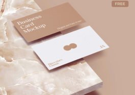 free business card mockup