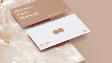 free business card mockup