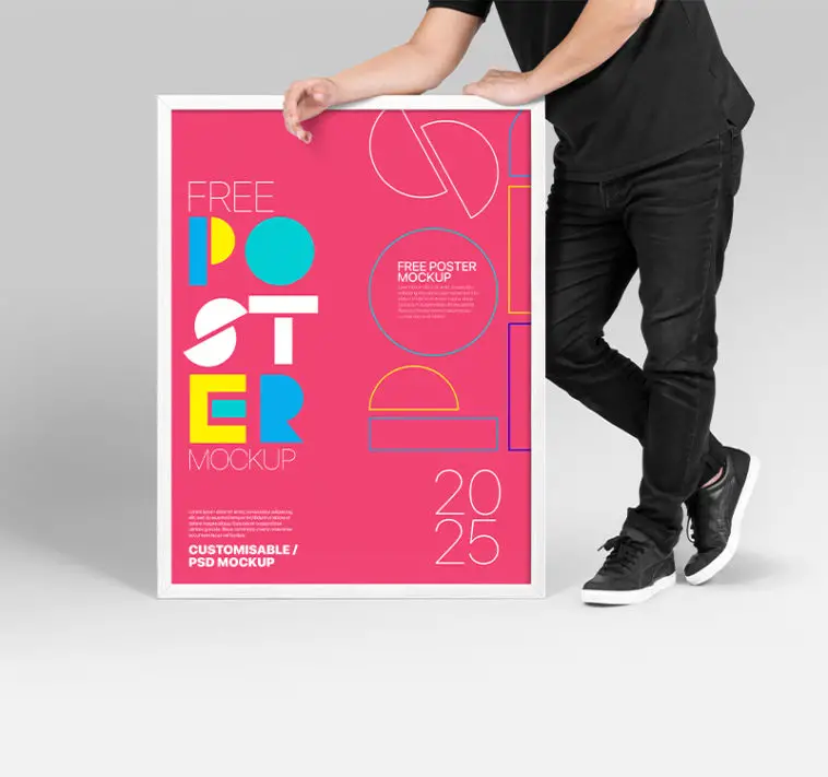 poster mockup free