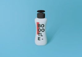 small bottle mockup