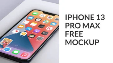 iphone 13 pro max mockup