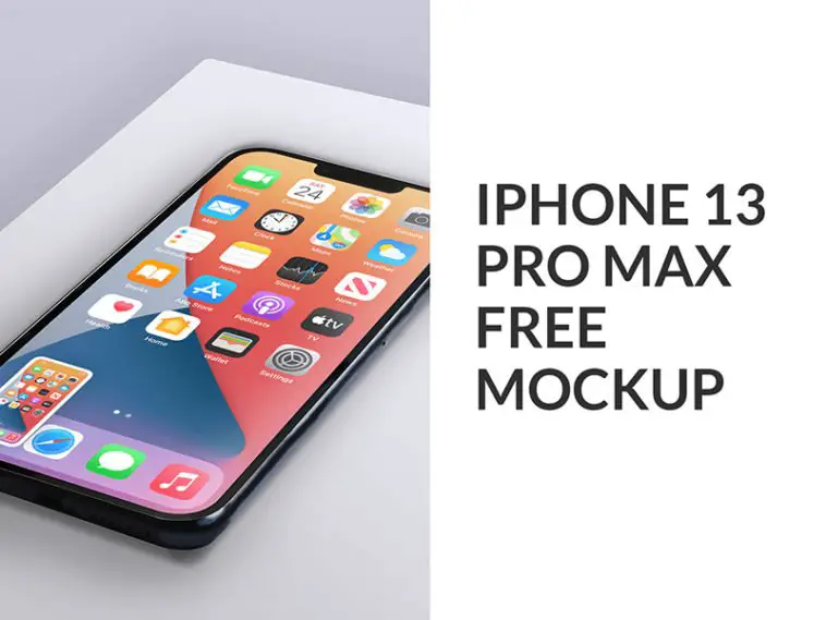 iphone 13 pro max mockup