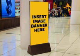 free rollup banner mockup