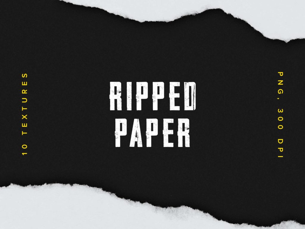 ripped paper textures