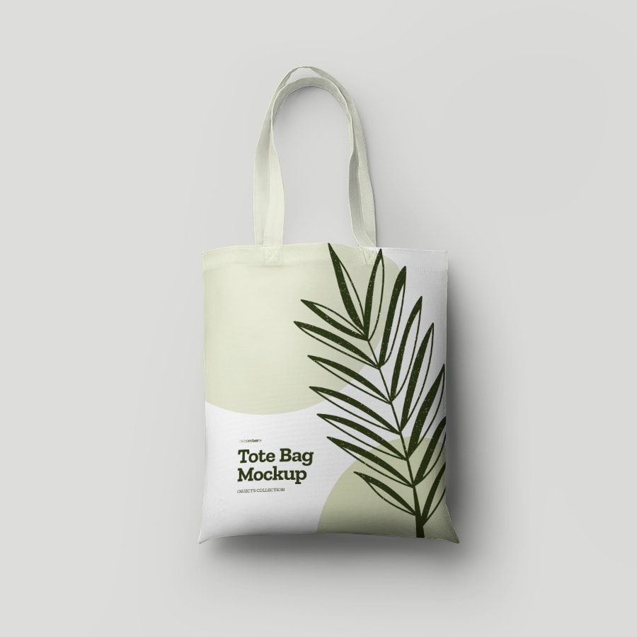 Free Tote Bag Logo Mockups for Your Designs