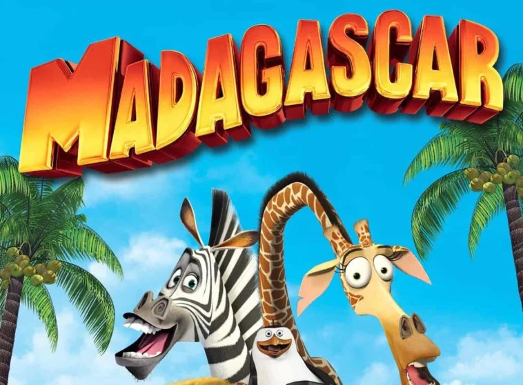 madagascar movie font free