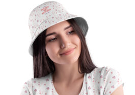 Woman Bucket Hat MockUp