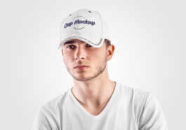 Men's Cap MockUp
