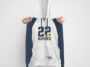 Hanging Hoodie With Zip MockUp