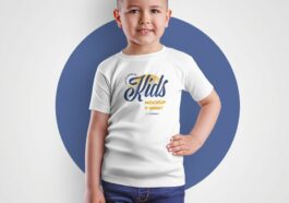 Kids T-shirt MockUp ( Boy )