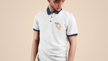 Men Polo T-shirt MockUp