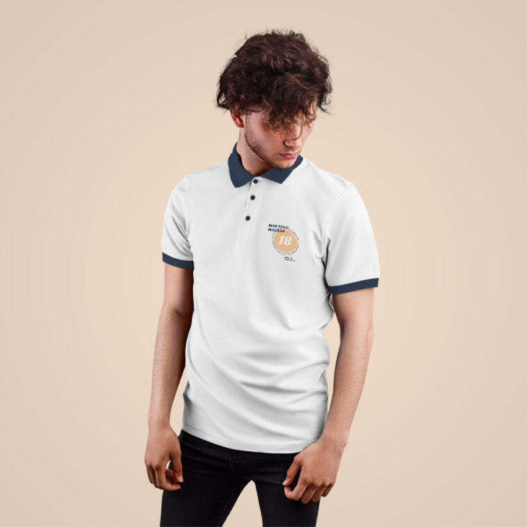 Men Polo T-shirt MockUp