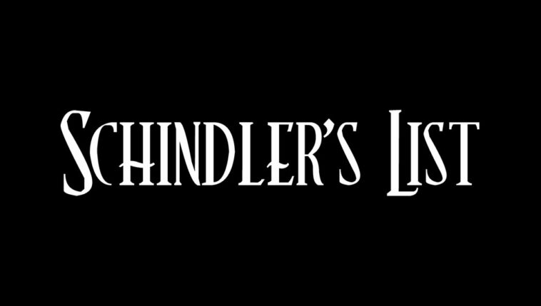 Schindler’s List Font Free Download