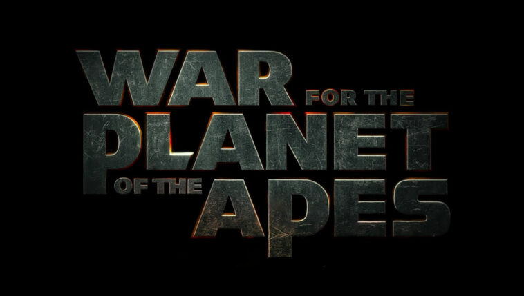 war for the planet of the apes font free download