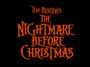 The Nightmare Before Christmas Font Free Download