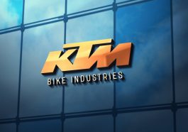 glass wall 3D logo mockup psd template free download